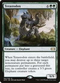 Terastodon - Double Masters - Magic: The Gathering card