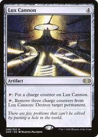 Lux Cannon - Double Masters - Magic: The Gathering card