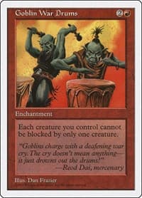 Goblin War Drums - Fifth Edition - Magic: The Gathering card