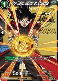 Son Goku, Making an Entrance - Tournament Promotion Cards - Dragon Ball Super: Masters card