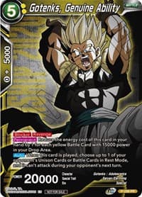 Gotenks, Genuine Ability - Promotion Cards - Dragon Ball Super: Masters card