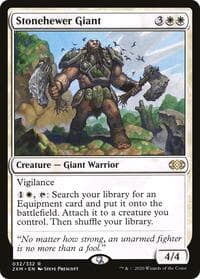 Stonehewer Giant - Double Masters - Magic: The Gathering card