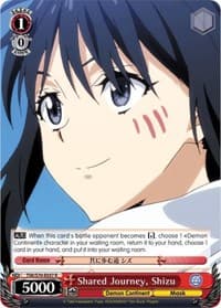 Shared Journey, Shizu - That Time I Got Reincarnated as a Slime - Weiss Schwarz card