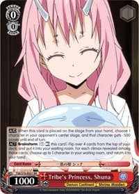 Tribe's Princess, Shuna - That Time I Got Reincarnated as a Slime - Weiss Schwarz card