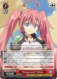 "Dragonoid" Milim - That Time I Got Reincarnated as a Slime - Weiss Schwarz card