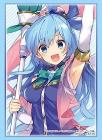 Bushiroad Sleeve Collection HG Vol.2538: Kadokawa Sneaker Bunko - KonoSuba - Aqua (60-Pack) - Bushiroad Card Sleeves - Card Sleeves card