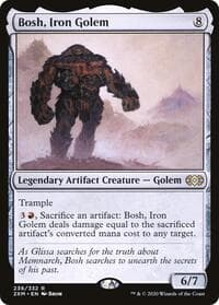 Bosh, Iron Golem - Double Masters - Magic: The Gathering card
