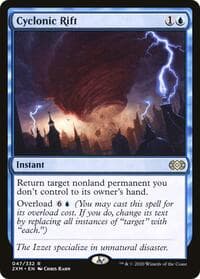 Cyclonic Rift - Double Masters - Magic: The Gathering card