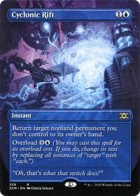 Cyclonic Rift (Borderless) - Double Masters - Magic: The Gathering card