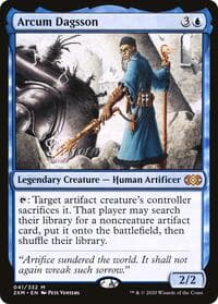 Arcum Dagsson - Double Masters - Magic: The Gathering card