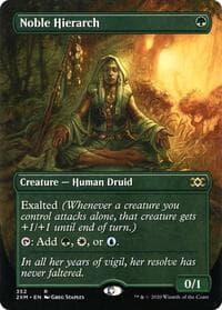 Noble Hierarch (Borderless) - Double Masters - Magic: The Gathering card