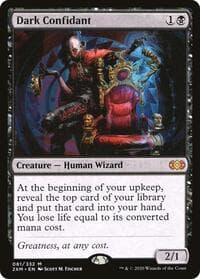 Dark Confidant - Double Masters - Magic: The Gathering card