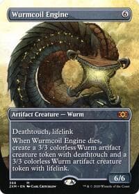 Wurmcoil Engine (Borderless) - Double Masters - Magic: The Gathering card