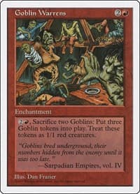 Goblin Warrens - Fifth Edition - Magic: The Gathering card