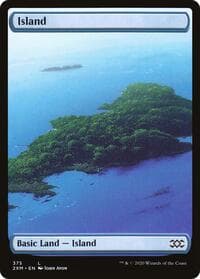 Island (375) - Double Masters - Magic: The Gathering card