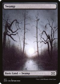 Swamp (377) - Double Masters - Magic: The Gathering card