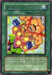 Continuous Destruction Punch - Magician's Force - YuGiOh card