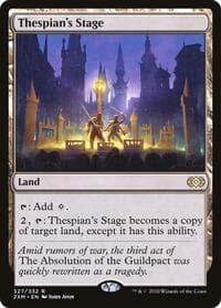 Thespian's Stage - Double Masters - Magic: The Gathering card