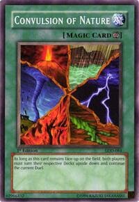 Convulsion of Nature - Legacy of Darkness - YuGiOh card