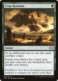 Crop Rotation - Double Masters - Magic: The Gathering card