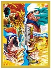 Dragon Ball Super CCG: Special Anniversary Box 2020 Card Sleeves - Super Saiyan Unison Warriors (66-Pack) - Bandai Card Sleeves - Card Sleeves card