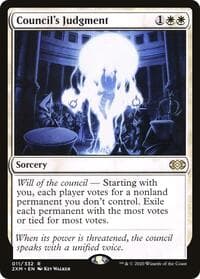 Council's Judgment - Double Masters - Magic: The Gathering card