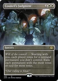 Council's Judgment (Borderless) - Double Masters - Magic: The Gathering card