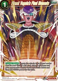 Planet Vegeta's Final Moments - Special Anniversary Set 2020 - Dragon Ball Super: Masters card