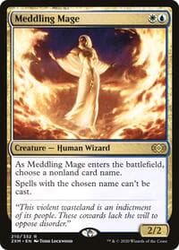 Meddling Mage - Double Masters - Magic: The Gathering card