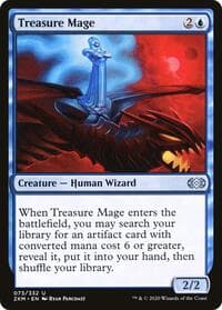 Treasure Mage - Double Masters - Magic: The Gathering card