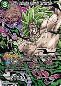 Broly, Invincible Agent of Destruction - Special Anniversary Set 2020 - Dragon Ball Super: Masters card