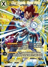 King Vegeta, Royal Pride - Special Anniversary Set 2020 - Dragon Ball Super: Masters card