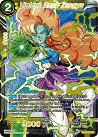 Violent Rush Zangya - Special Anniversary Set 2020 - Dragon Ball Super: Masters card