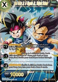 Son Goku Jr. & Vegeta Jr., Saiyan Scions - Special Anniversary Set 2020 - Dragon Ball Super: Masters card