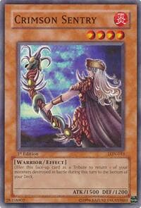 Crimson Sentry - Labyrinth of Nightmare - YuGiOh card