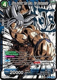 Ultra Instinct Son Goku, the Unstoppable (Alternate Art) - Special Anniversary Set 2020 - Dragon Ball Super: Masters card