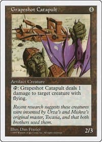 Grapeshot Catapult - Fifth Edition - Magic: The Gathering card