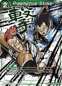 Preemptive Strike (Alternate Art) - Special Anniversary Set 2020 - Dragon Ball Super: Masters card