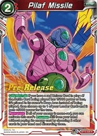 Pilaf Missile - Rise of the Unison Warrior Pre-Release Cards - Dragon Ball Super: Masters card