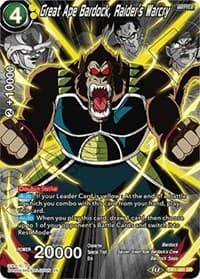 Great Ape Bardock, Raider's Warcry (Alternate Art) - Special Anniversary Set 2020 - Dragon Ball Super: Masters card