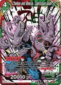 Champa and Beerus, Capricious Gods (Alternate Art) - Special Anniversary Set 2020 - Dragon Ball Super: Masters card
