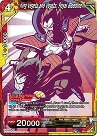 King Vegeta and Vegeta, Royal Bloodline (Alternate Art) - Special Anniversary Set 2020 - Dragon Ball Super: Masters card