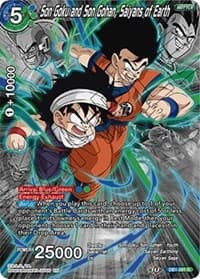 Son Goku and Son Gohan, Saiyans of Earth (Alternate Art) - Special Anniversary Set 2020 - Dragon Ball Super: Masters card