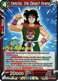 Yamcha, the Desert Hyena - Rise of the Unison Warrior Pre-Release Cards - Dragon Ball Super: Masters card
