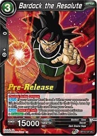 Bardock the Resolute - Rise of the Unison Warrior Pre-Release Cards - Dragon Ball Super: Masters card