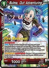 Bulma, Out Adventuring - Rise of the Unison Warrior Pre-Release Cards - Dragon Ball Super: Masters card