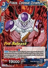 Frieza, Colossal Dynamo - Rise of the Unison Warrior Pre-Release Cards - Dragon Ball Super: Masters card