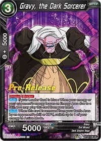 Gravy, the Dark Sorcerer - Rise of the Unison Warrior Pre-Release Cards - Dragon Ball Super: Masters card