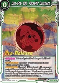 One-Star Ball, Parasitic Darkness - Rise of the Unison Warrior Pre-Release Cards - Dragon Ball Super: Masters card