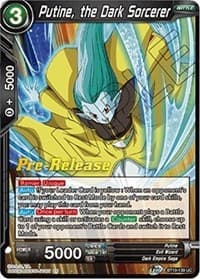 Putine, the Dark Sorcerer - Rise of the Unison Warrior Pre-Release Cards - Dragon Ball Super: Masters card